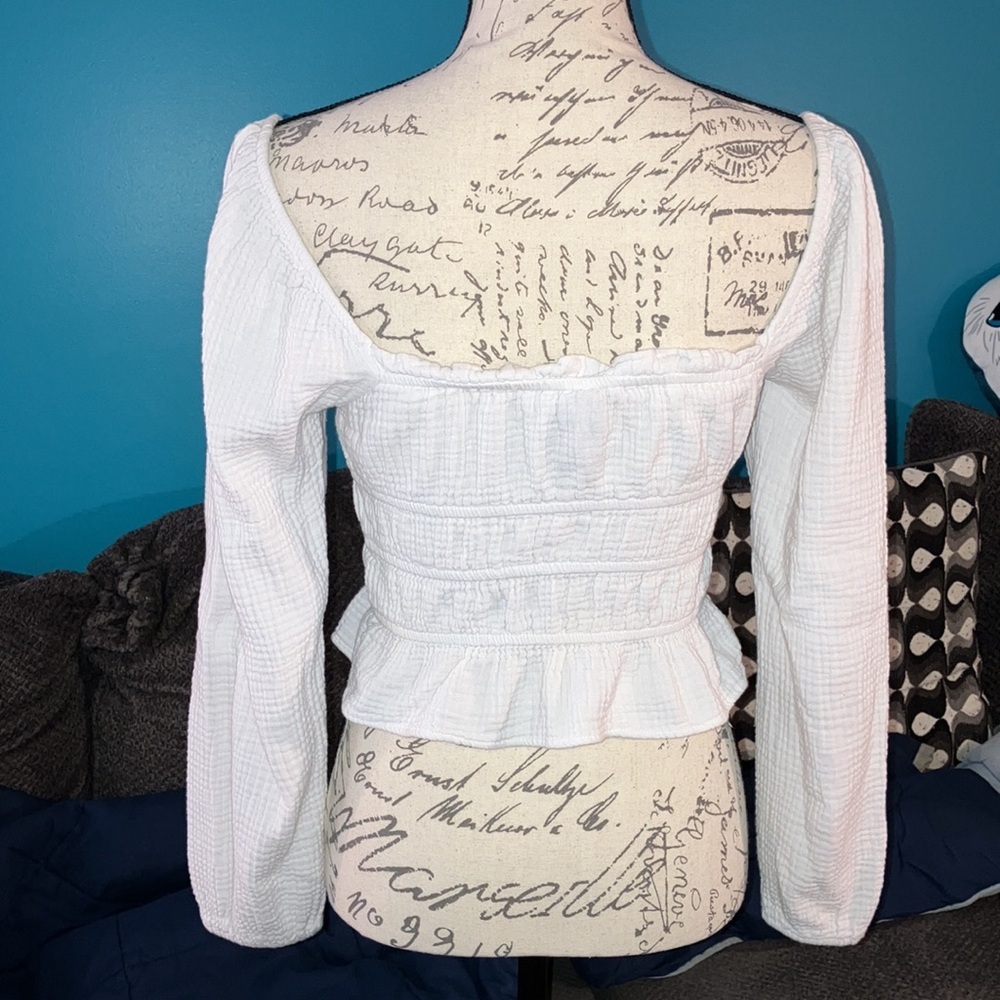 🎉4 for $20 Wild Fable Long Sleeve Crop Top, Small 🧜‍♀️ - Picture 3 of 5